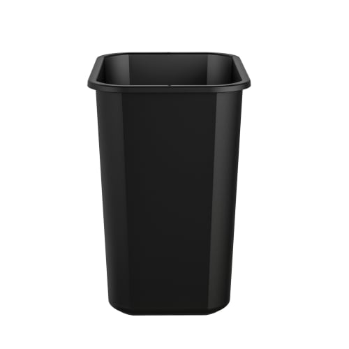 Suncast® Desk-Side Wastebasket, 7 Gallon, Black